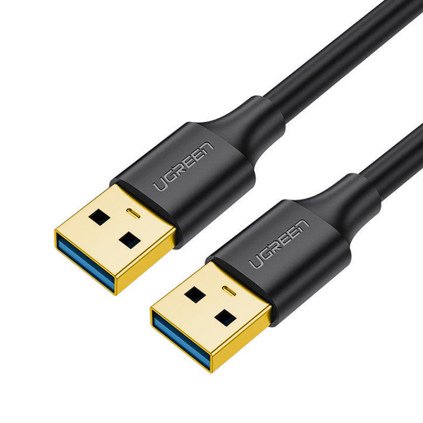Ugreen cable USB - USB (male - USB 3.2 Gen 1) 1 m black (US128 10370)